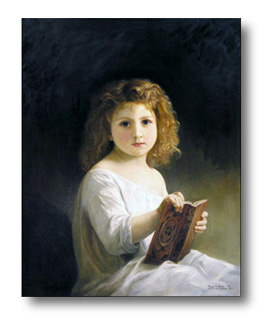 Storybood by Bouguereau reproduced by Thomas Baker
